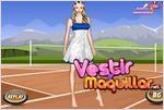 Juego cheerleader dress up vestir a la chica